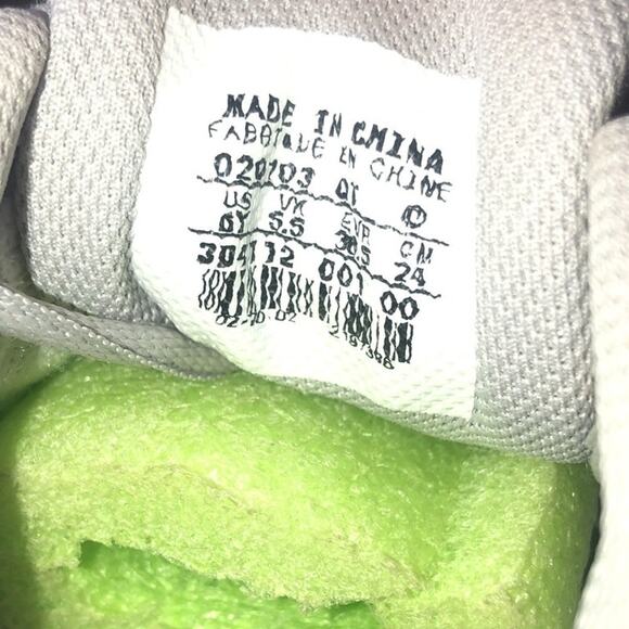 Rare 2002 Nike Shox Zest DS Mens Running Shoes 304112-001 Grey Blue Size 6Y - Picture 8 of 12